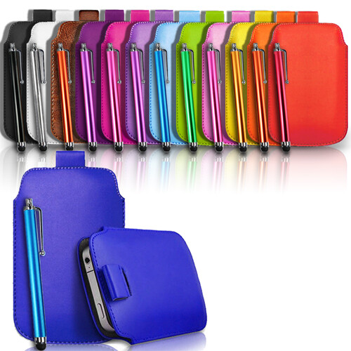 Leather slide phone case - slide,